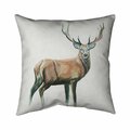 Begin Home Decor 20 x 20 in. Deer-Double Sided Print Indoor Pillow 5541-2020-AN180